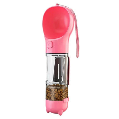 Portable 4-in-1 Dog Water Bottle
