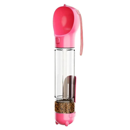 Portable 4-in-1 Dog Water Bottle